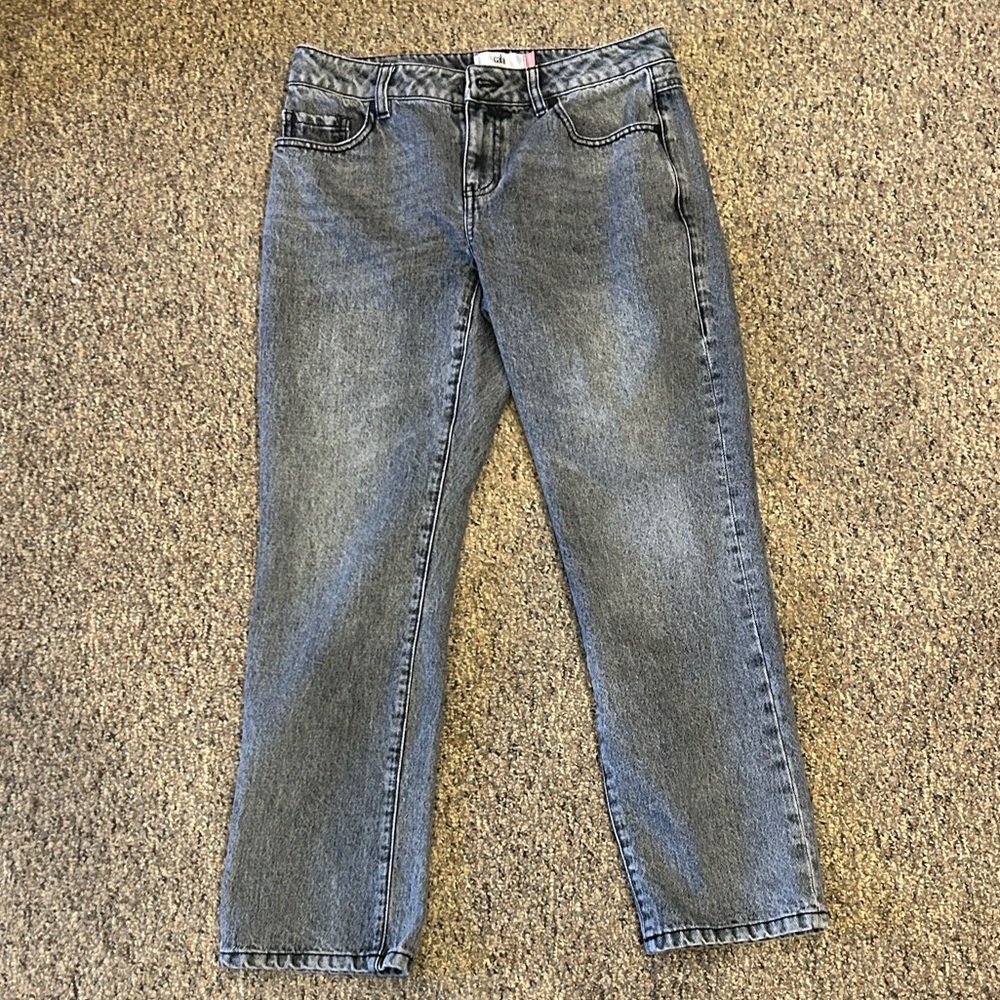 CAbi Charcoal Grey 100% Boyfriend Jeans